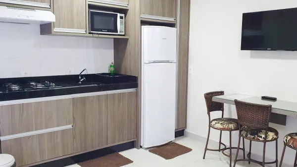 Cozinha completa dos Apartamentos 101 e 201