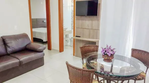 Vista geral climatizada dos Apartamentos 104 e 204